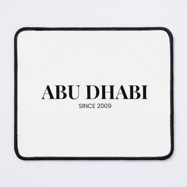 Item preview, Abu Dhabi Grand Prix Since 2009 - F1 Inspired Minimalist Merch designed and sold by harmoneer.