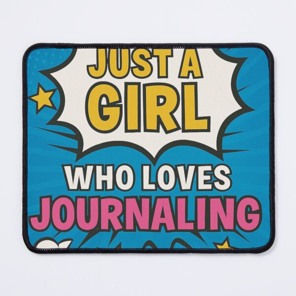 Item preview, Just a Girl Who Loves Journaling designed and sold by NOMISKISAW.