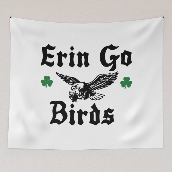 Item preview, Erin Go Birds  – Kelly Green St. Patrick’s Day – Game Day Irish Football designed and sold by henryjunmille.