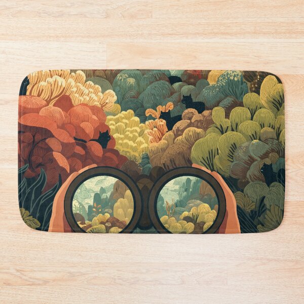 Item preview, Hold On I See A Cat Binocular Search designed and sold by Region.