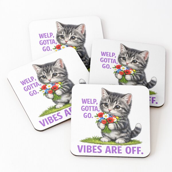 Item preview, Funny Welp Gotta Go VIBES ARE OFF designed and sold by gear-posters.