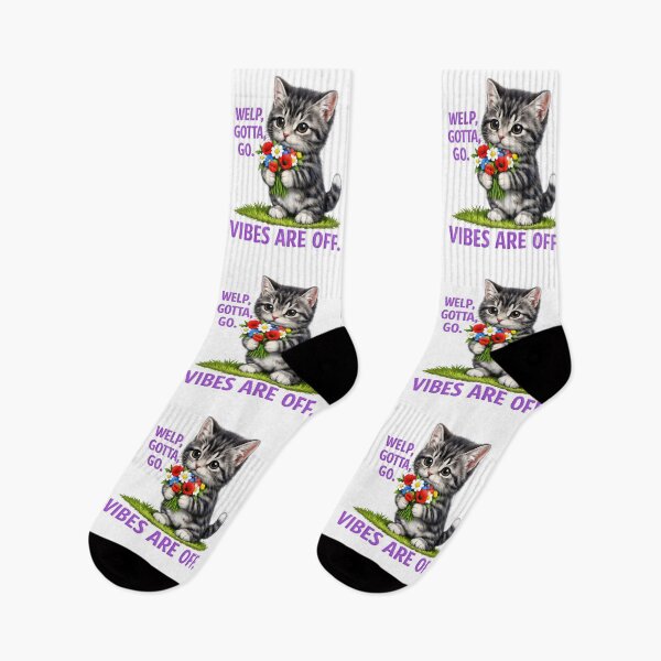Item preview, Funny Welp Gotta Go VIBES ARE OFF designed and sold by gear-posters.