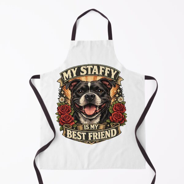 Item preview, My Staffy Is My Best Friend - Staffordshire Bull Terrier Dog Lover Design designed and sold by BestFriendTees.