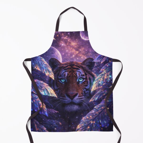 Item preview, Cosmic Tiger in a Galactic Jungle designed and sold by ImaginingNebulae.