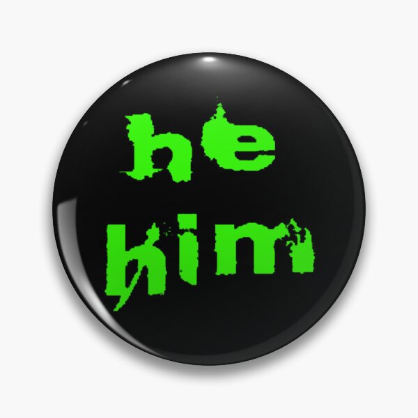Item preview, he/him pronouns designed and sold by stevo-O.