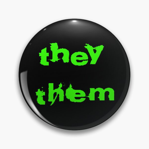 Item preview, they/them pronouns designed and sold by stevo-O.
