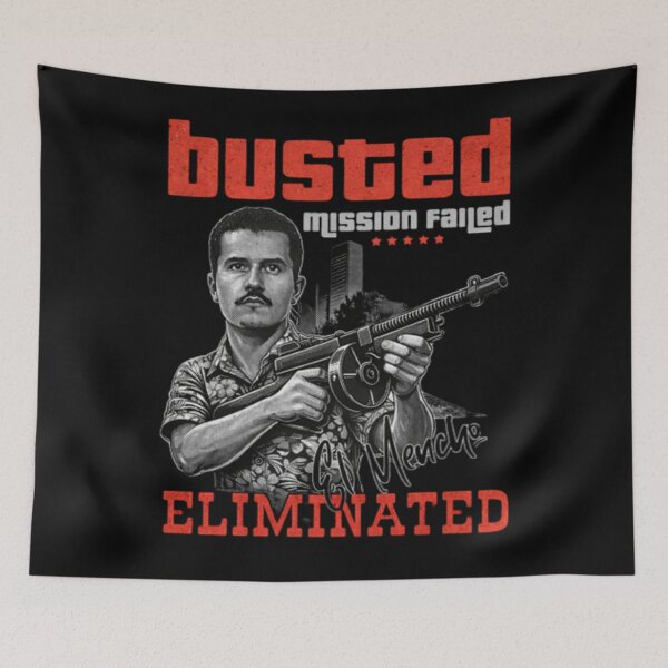 Item preview, Funny Busted Mission Failed and Eliminated designed and sold by henryjunmille.