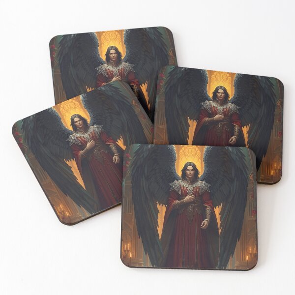Item preview, Guardian of the Threshold — Dark Gothic Fantasy Art designed and sold by PolarisQuill.