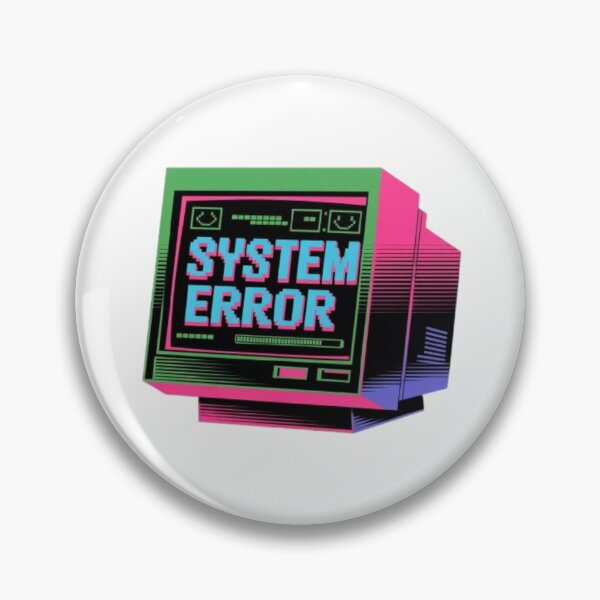 Item preview, System Error Retro Computer T-Shirt – Vaporwave Glitch Tech Design for Gamers, Coders & Retro Tech Fans designed and sold by GemBob Creations.