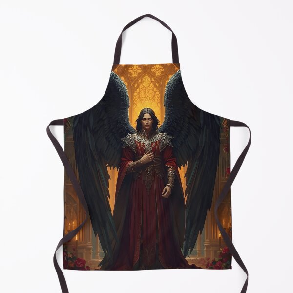 Item preview, Guardian of the Threshold — Dark Gothic Fantasy Art designed and sold by PolarisQuill.
