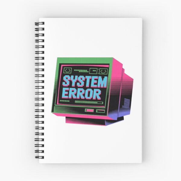Item preview, System Error Retro Computer T-Shirt – Vaporwave Glitch Tech Design for Gamers, Coders & Retro Tech Fans designed and sold by GemBob Creations.