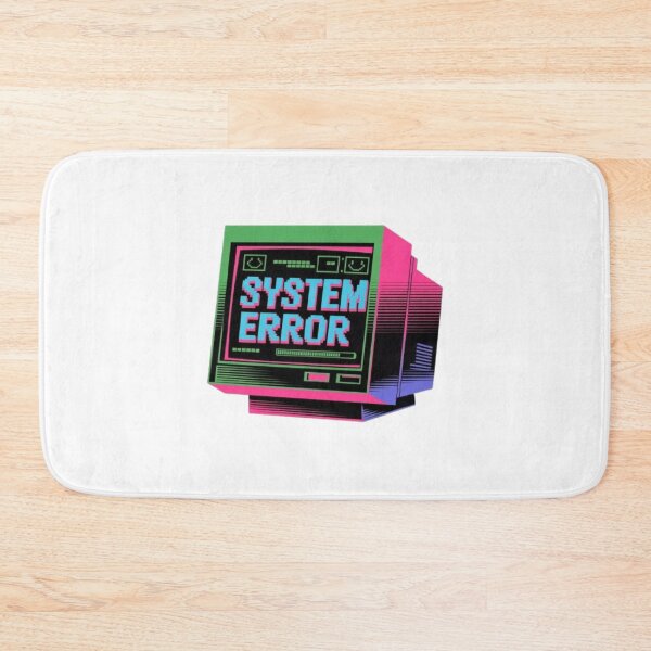 Item preview, System Error Retro Computer T-Shirt – Vaporwave Glitch Tech Design for Gamers, Coders & Retro Tech Fans designed and sold by GemBob Creations.