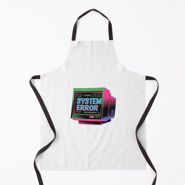 Item preview, System Error Retro Computer T-Shirt – Vaporwave Glitch Tech Design for Gamers, Coders & Retro Tech Fans designed and sold by GemBob Creations.
