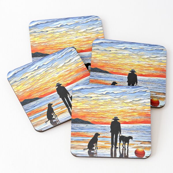 Item preview, Sunset gazing designed and sold by George Hutton Hunter.