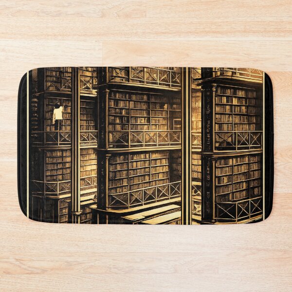 Item preview, Old Cincinnati Library Ohio - Demolished 1955 | Duotone Risograph Print designed and sold by WAUZ.