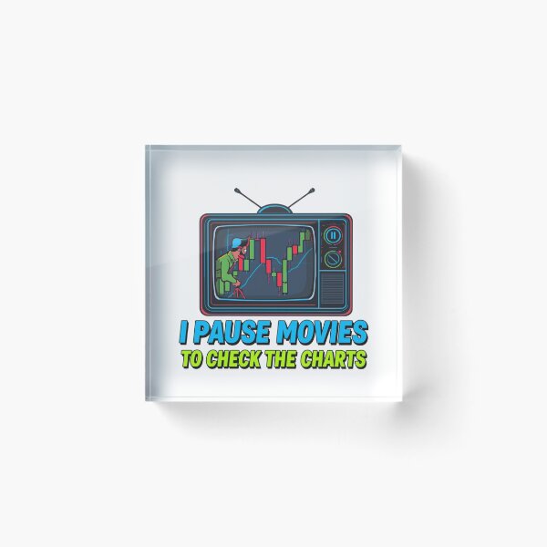 Item preview, I Pause Movies To Check The Charts Funny Trader Shirt designed and sold by KapiPrint.