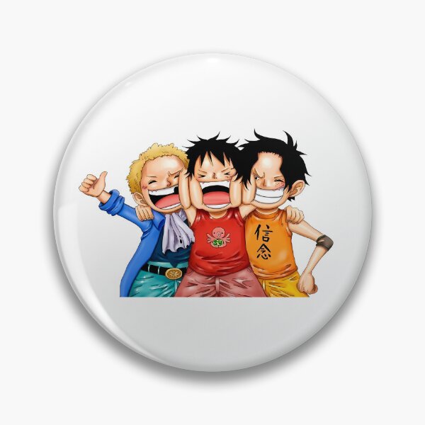 Item preview, Sabo Ace Luffy Childhood Brotherhood Trio designed and sold by FriskySloths.