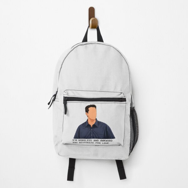 Item preview, Chandler Bing quote Friends, I'm hopeless and awkward and desperate for love designed and sold by spidercolapinto.