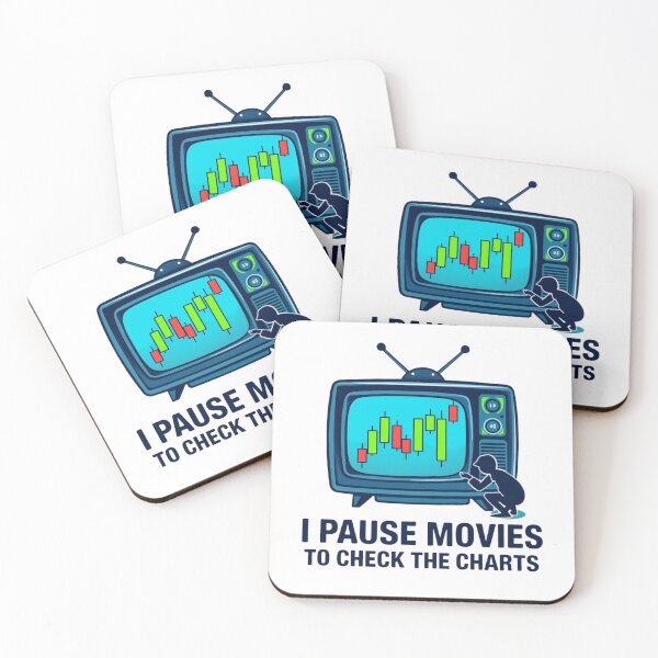 Item preview, I Pause Movies To Check The Charts Funny Trader Shirt designed and sold by KapiPrint.
