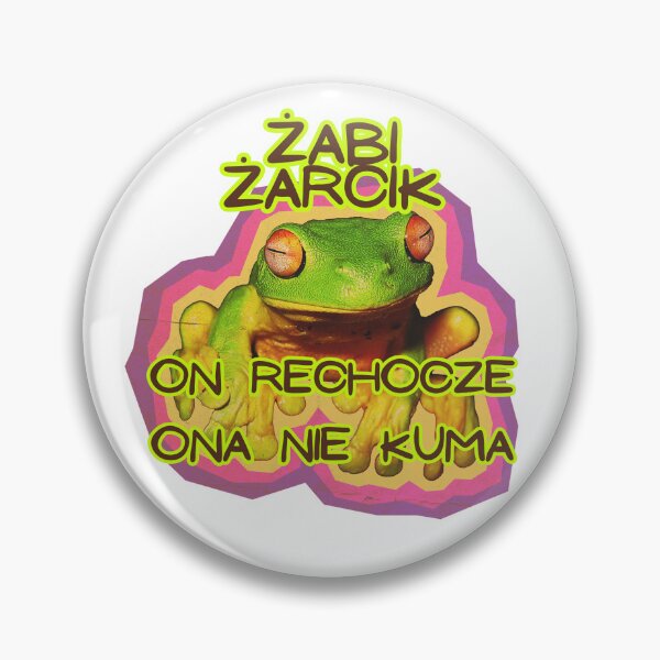 Item preview, Żabi żarcik on rechocze ona nie kuma designed and sold by Ant Category.