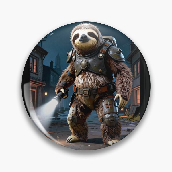 Item preview, Tactical Sloth Zombie Hunter – This Is Not My Best Situation Meme designed and sold by AnimalAirtistry.