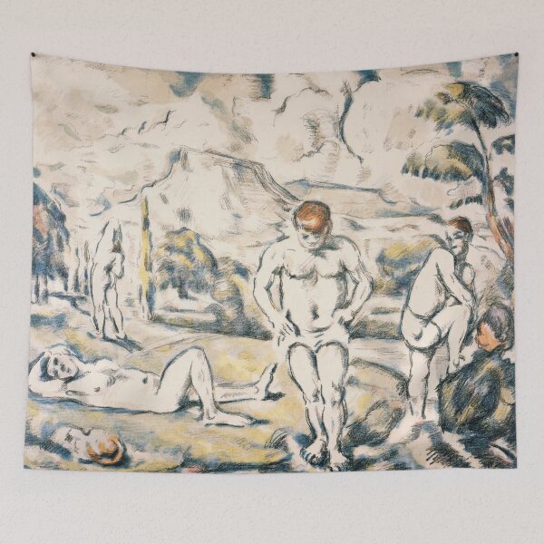 Item preview, The Bathers by Paul Cézanne: Post Impressionist Fine Art Poster designed and sold by artofuniverse.