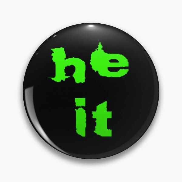 Item preview, he/it pronouns designed and sold by stevo-O.