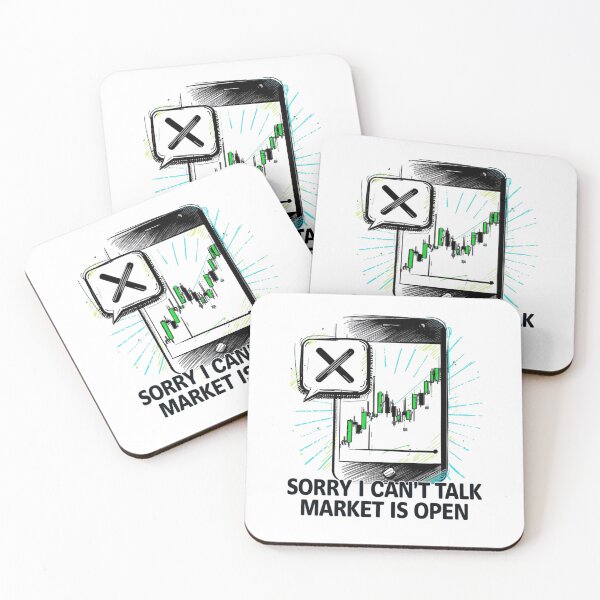Item preview,  Sorry I Can't Talk Market Is Open Trader Shirt designed and sold by KapiPrint.