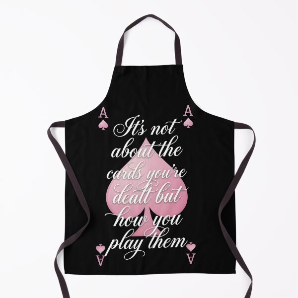 Item preview, It’s Not About The Cards You’re Dealt Poker Motivation Quote designed and sold by VGAfanatic.