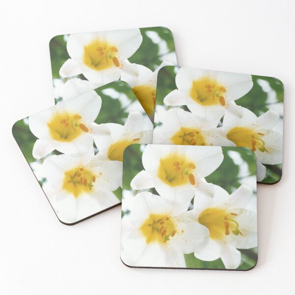 Item preview, White lilies - Lilium candidum designed and sold by Lily Rose Doodle.