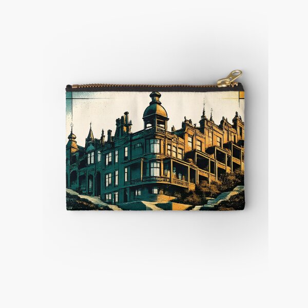 Item preview, Park Terrace Duluth Minnesota - Demolished 1936 | Risograph Duotone Art designed and sold by WAUZ.