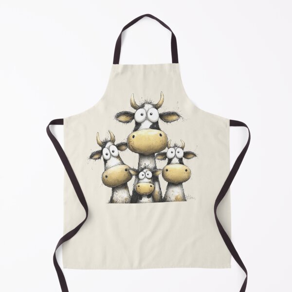 Item preview, CoW PRiNT, ANiMaL PRiNT ' Buttercup Moos ' BY SHiRLeY MacARTHuR designed and sold by Shirley MacArthur Art.