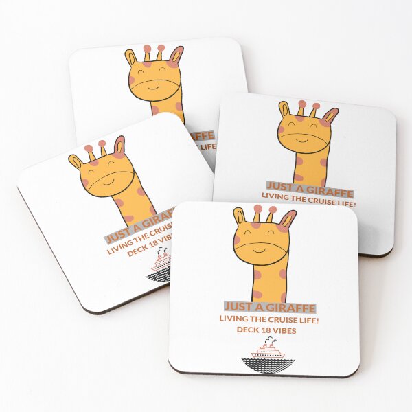 Item preview, Just a giraffe living the cruise life. designed and sold by Lola Style.
