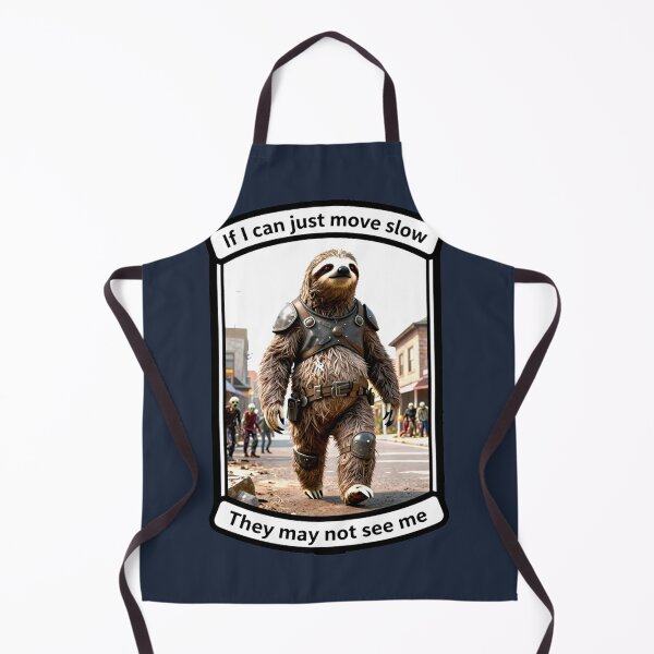 Item preview, Tactical Sloth Zombie Hunter – Move Slow Survival Meme designed and sold by AnimalAirtistry.