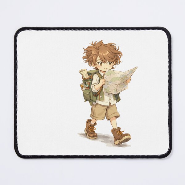 Item preview, Miro Reading the Adventure Map designed and sold by bubuandfriends.
