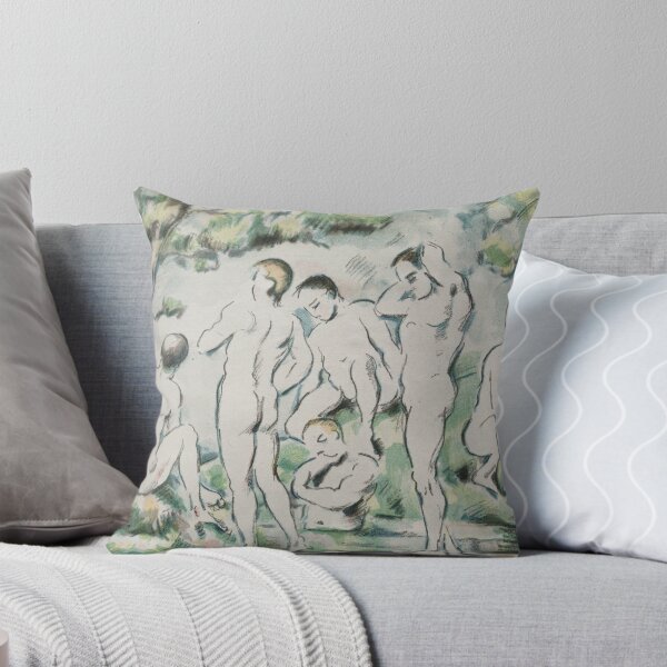 Item preview, The Bathers by Paul Cézanne: Post Impressionist Figurative Art Poster designed and sold by artofuniverse.