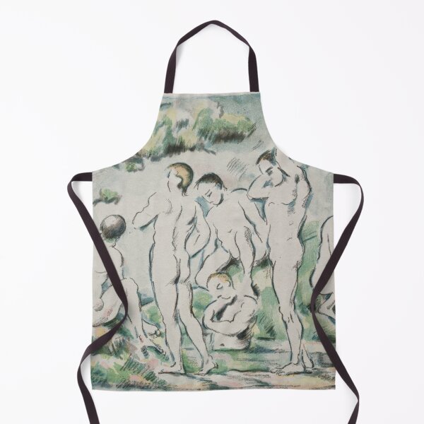 Item preview, The Bathers by Paul Cézanne: Post Impressionist Figurative Art Poster designed and sold by artofuniverse.