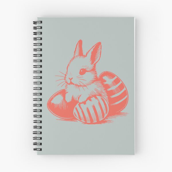 Item preview, Engraved Easter Bunny Spring Illustration designed and sold by Szpaku desart .