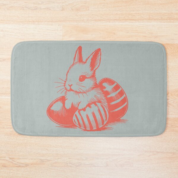 Item preview, Engraved Easter Bunny Spring Illustration designed and sold by Szpaku desart .