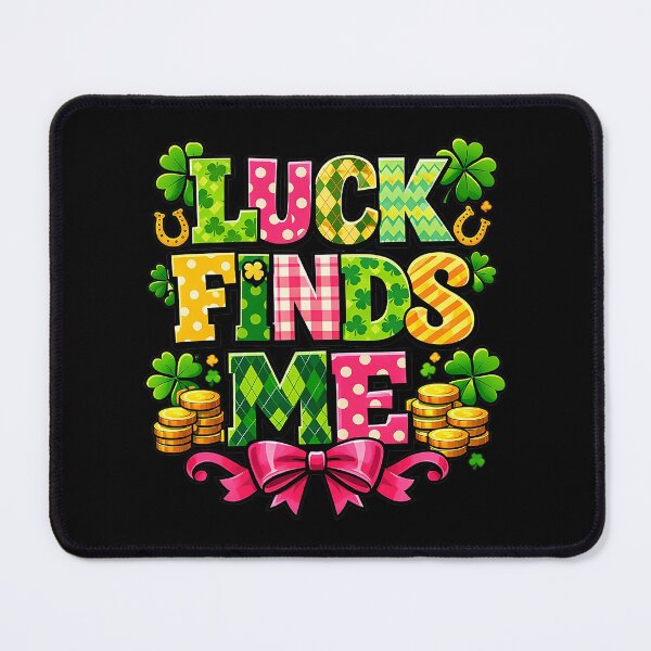 Item preview, Lucky Finds Me St Patrick’s Day Cute Shamrock Lucky Charm Design designed and sold by timizar.