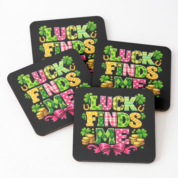 Item preview, Lucky Finds Me St Patrick’s Day Cute Shamrock Lucky Charm Design designed and sold by timizar.