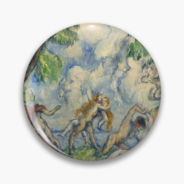 Item preview, The Battle of Love by Paul Cézanne: Mythic Post Impressionist Poster designed and sold by artofuniverse.