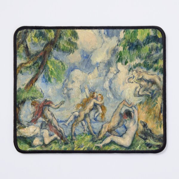 Item preview, The Battle of Love by Paul Cézanne: Mythic Post Impressionist Poster designed and sold by artofuniverse.