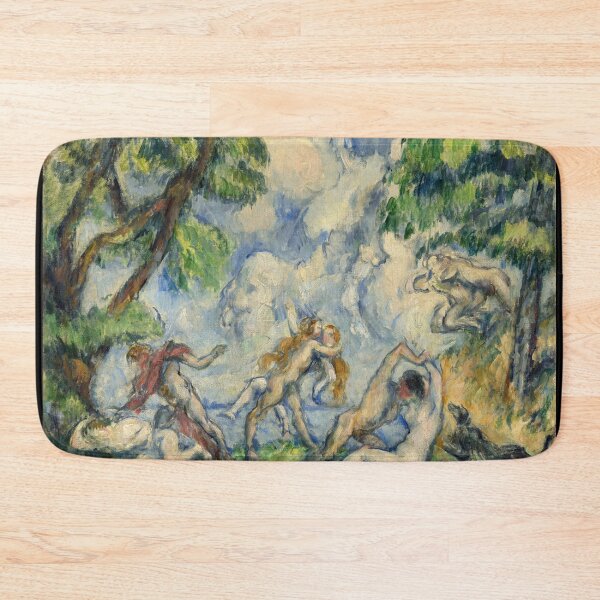 Item preview, The Battle of Love by Paul Cézanne: Mythic Post Impressionist Poster designed and sold by artofuniverse.