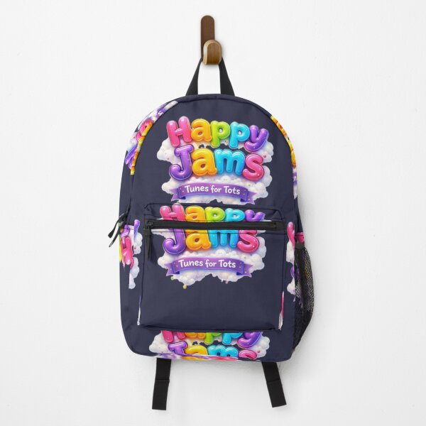 Item preview, Happy Jams Tunes for Tots Colorful 3D Logo designed and sold by Dreamy Armine Art.