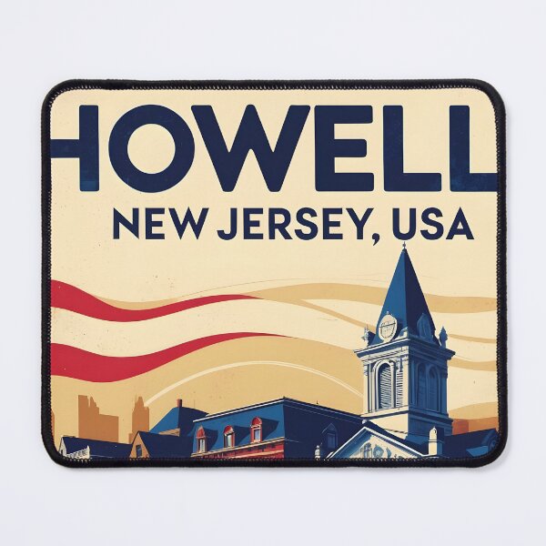 Item preview, Howell New Jersey 1950s USA Vintage Travel Tourism designed and sold by TravelersGems.