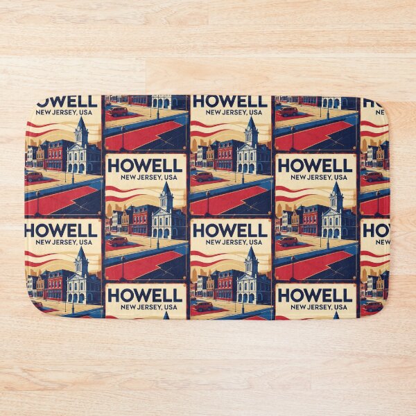 Item preview, Howell New Jersey 1950s USA Vintage Travel Tourism designed and sold by TravelersGems.
