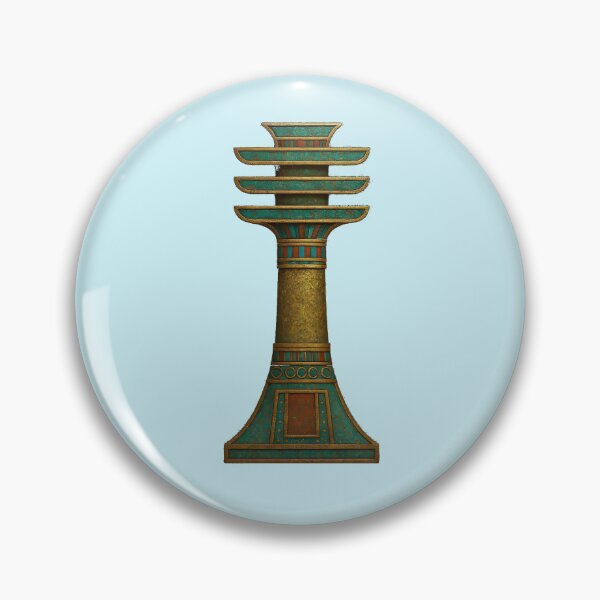 Item preview, Djed column, ancient Egyptian symbol, Egypt designed and sold by WirelessChimp.