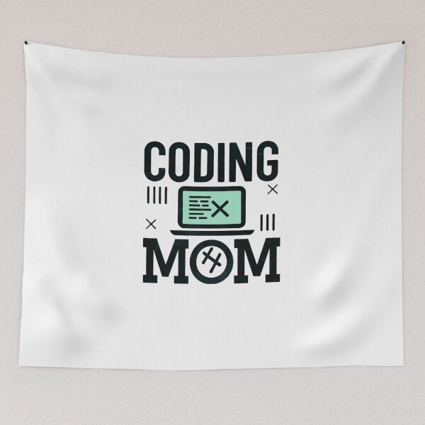 Item preview, Coding Mom Gift – Programmer Mom Tech Humor Design designed and sold by CyfroweMysli.