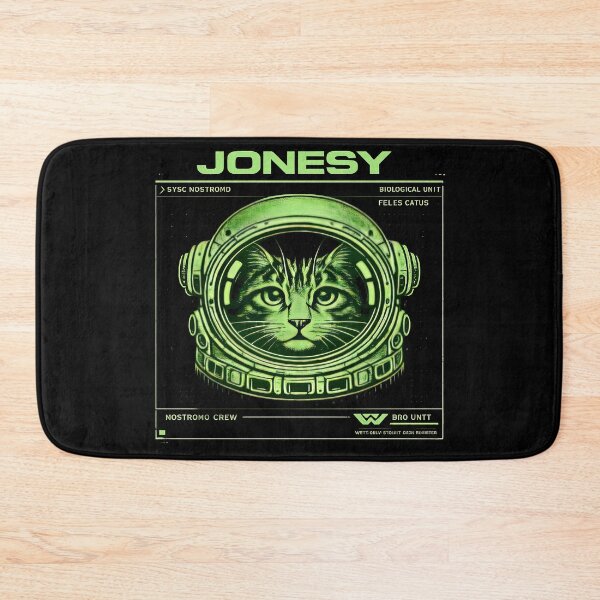 Item preview, Jonesy the space cat, retro computer display style  designed and sold by obstinator.